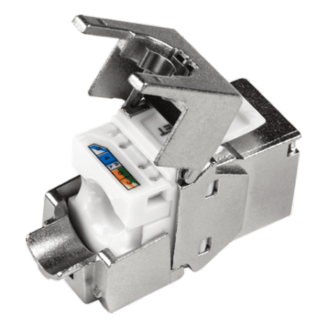 Mufa ecranata RJ-45 UTP Cat.6 tool-less - TRENDnet TC-K06C6A - imagine 2