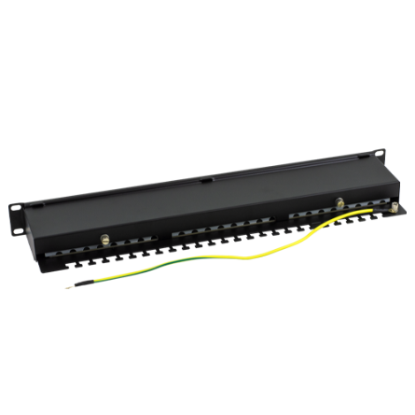Patch Panel 1U, FTP cat5e, 24 porturi RJ45 - ASYTECH Networking ASY-PP-FTP5E-24 - imagine 4