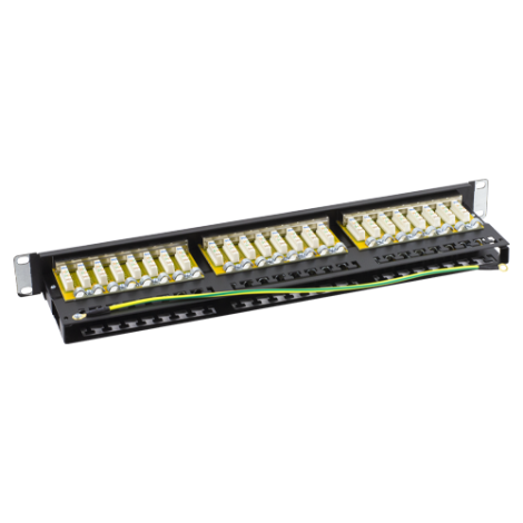 Patch Panel 2U, FTP cat5e, 48 porturi RJ45 - ASYTECH Networking ASY-PP-FTP5E-48 - imagine 3