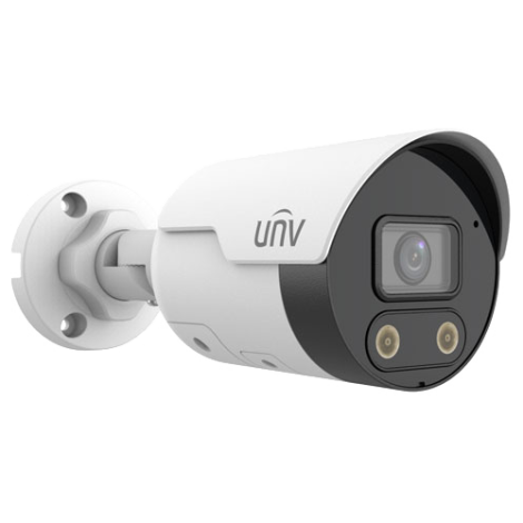 Camera IP 4K, protectie perimetrala, lentila 2.8 mm, IR 30m, Audio - UNV IPC2128SB-ADF28KMC-I0