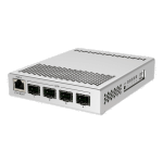 Smart Switch, 1 x Gigabit, 4 x SFP+ 10Gbps - Mikrotik CRS305-1G-4S+IN