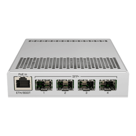 Smart Switch, 1 x Gigabit, 4 x SFP+ 10Gbps - Mikrotik CRS305-1G-4S+IN - imagine 2