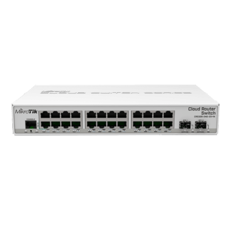 Management Switch 24 x Gigabit, 2 x SFP+ - Mikrotik CRS326-24G-2S+IN