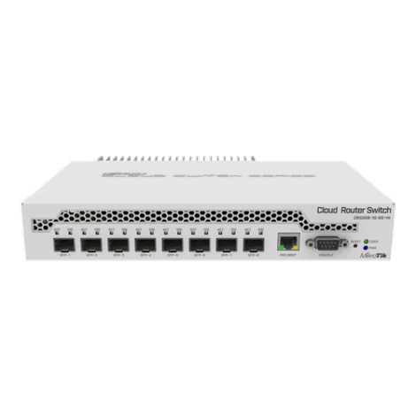 Management Switch 1 x Gigabit, 8 x SFP+ - Mikrotik CRS309-1G-8S+IN