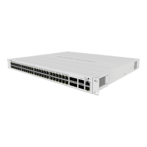 Management Switch 48 x Gigabit PoE+ OUT 700W, 4 x 10G SFP+, 2 x 40G QSFP+ - Mikrotik CRS354-48P-4S+2Q+RM - imagine 2