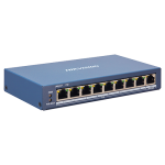 Switch 8 porturi PoE, 1 port uplink RJ45, SMART Management - HIKVISION DS-3E1309P-EI