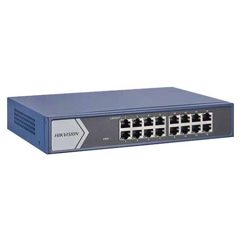 Switch 16 porturi Gigabit, SMART Management - HIKVISION DS-3E1516-EI