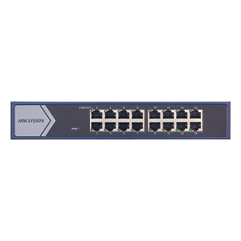 Switch 16 porturi Gigabit, SMART Management - HIKVISION DS-3E1516-EI - imagine 3