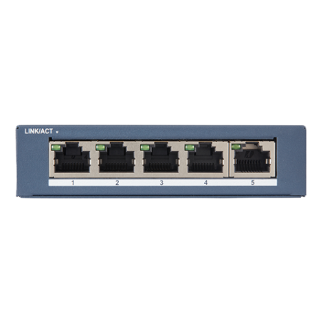 Switch 5 porturi Gigabit  - HIKVISION DS-3E0505-E - imagine 2