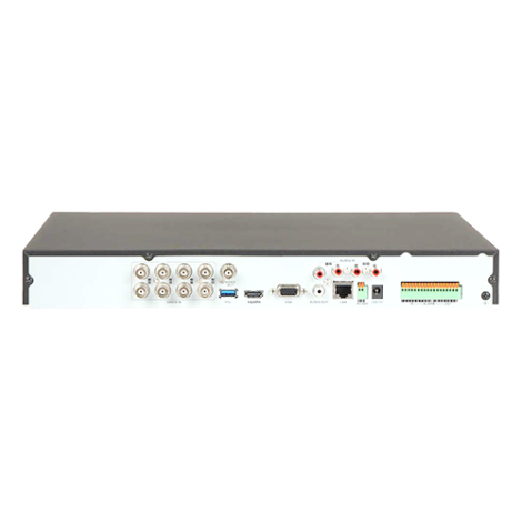 DVR AcuSense 8 ch. video 8MP, Analiza video, AUDIO 'over coaxial', Alarma 8/4 - HIKVISION iDS-7208HUHI-M2-SA - imagine 2