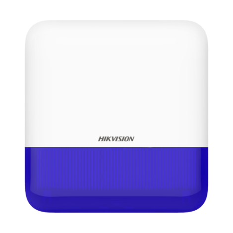 Sirena wireless AX PRO de exterior cu flash, led albastru, 868Mhz - HIKVISION DS-PS1-E-WE-B