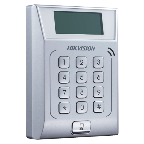 Controler stand-alone TCP/IP cu tastatura si cititor card  - HIKVISION DS-K1T802M