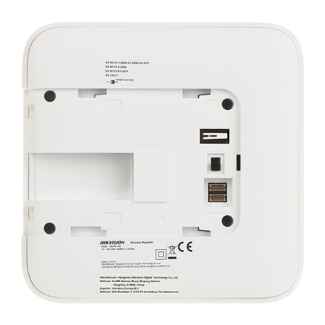 Repetor semnal Wireless pentru AX PRO 868Mhz  - HIKVISION DS-PR1-WE - imagine 3
