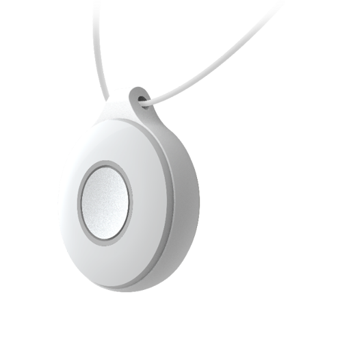 Buton portabil de urgenta Wireless AX PRO 868Mhz, un canal - HIKVISION DS-PDEBP1-EG2-WE