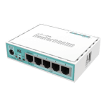 Router hEX, 5 x Gigabit, RouterOS L4 - Mikrotik RB750Gr3