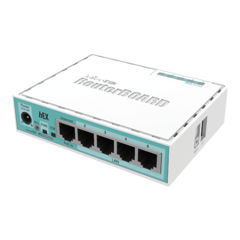 Router hEX, 5 x Gigabit, RouterOS L4 - Mikrotik RB750Gr3