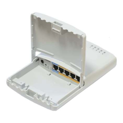 Router PowerBox de exterior, 5 x Fast Ethernet, 4 x PoE, RouterOS L4 - Mikrotik RB750P-PBr2 - imagine 2