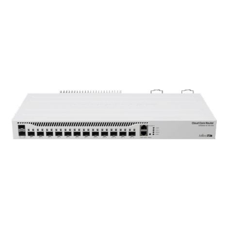 Cloud Core Router 12x10G SFP+, 2x25G SFP28, RouterOS L6 - Mikrotik CCR2004-1G-12S+2XS