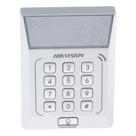 Controler stand-alone cu tastatura si cititor card - HIKVISION DS-K1T801M - imagine 2
