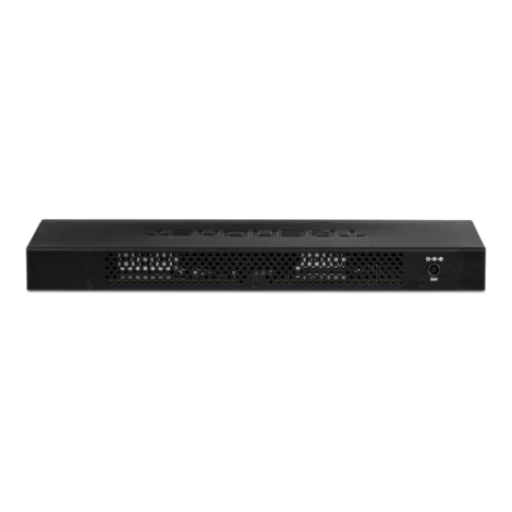 Switch 16 porturi Gigabit PoE/PoE+ 123W - TRENDnet TPE-TG160H - imagine 3