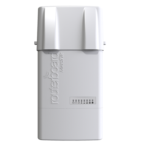 BaseBox 2, 1 x Gigabit LAN, USB, miniPCIe, 802.11b/g/n 2.4Ghz 2x2, PoE, outdoor - MikroTik RB912UAG-2HPnD-OUT