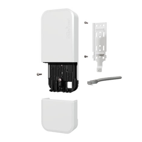 wAP ac, 2 x Gigabit, 802.11b/g/n 2.4Ghz, 802.11an/ac 5GHz, alb outdoor, injector PoE - MikroTik RBwAPG-5HacD2HnD - imagine 4