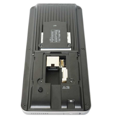Terminal standalone IP de control acces si pontaj cu recunoastere faciala, amprenta, Card si cod QR - HIKVISION DS-K1T341AMF-S - imagine 3