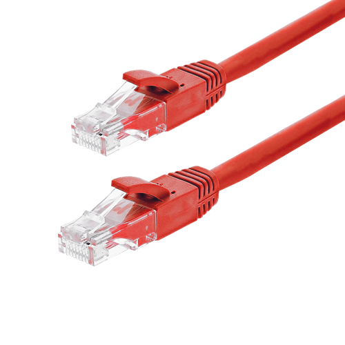 Patch cord Gigabit UTP cat6, LSZH, 2.0m, rosu - ASYTECH Networking TSY-PC-UTP6-2M-R