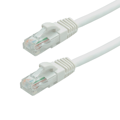 Patch cord Gigabit UTP cat6, LSZH, 0.25m, alb - ASYTECH Networking TSY-PC-UTP6-025M-W