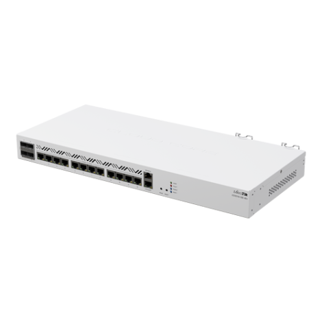 Cloud Core Router, 4 x SFP+, 13 x Gigabit, 16GB RAM, RouterOS L6, 1U - MikroTik CCR2116-12G-4S+