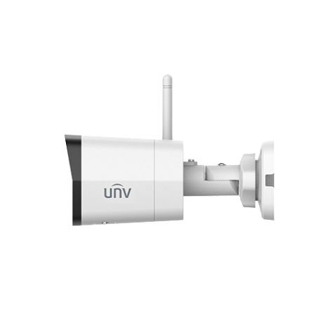 Camera Wi-Fi IP 2MP, Smart IR 30M, lentila 2.8mm, IP67, Microfon integrat- UNV IPC2122LB-AF28WK-G - imagine 4