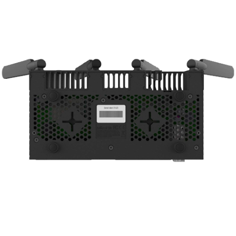 Router 10 x Gigabit, 1 x SFP+ 10Gbps,PoE IN/OUT, RouterOS L5, Wi-Fi - Mikrotik RB4011iGS+5HacQ2HnD-IN - imagine 3