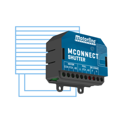 Modul de comanda automatizari, WiFi, Bluetooth - MOTORLINE MCONNECT-SHUTTER