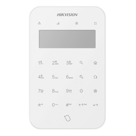 Tastatura Wireless, LCD, AX PRO 868Mhz - HIKVISION DS-PK1-LT-WE