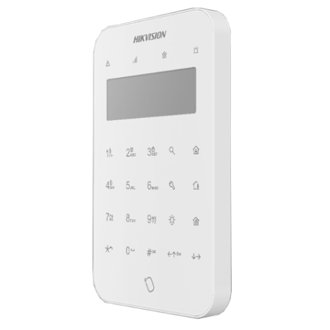 Tastatura Wireless, LCD, AX PRO 868Mhz - HIKVISION DS-PK1-LT-WE - imagine 2