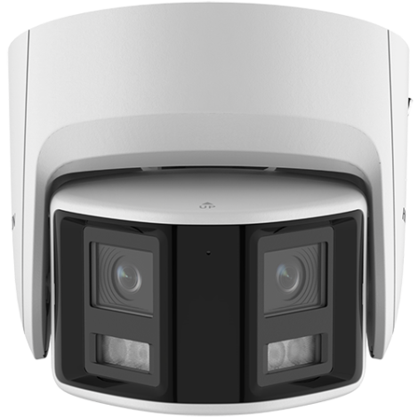 ColorVu - Camera IP 4MP, lentila 2.8mm, Panoramic view 180gr., WL 30m, Audio - HIKVISION DS-2CD2347G2P-LSU-SL-2.8mm - imagine 2