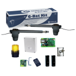 Kit automatizare poarta batanta G-BAT 300, 2x2.5m - GENIUS G-BAT300-51701271-KIT