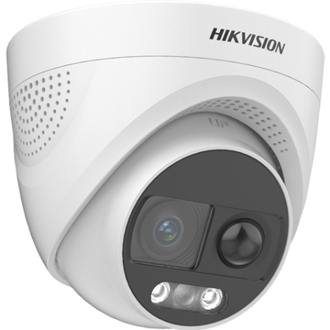 Camera Analog 4K cu PIR 11 m, ColorVu lentila 2.8mm, WL 20 m, Alarma Audio + Stroboscop - HIKVISION DS-2CE72UF3T-PIRXO-2.8mm