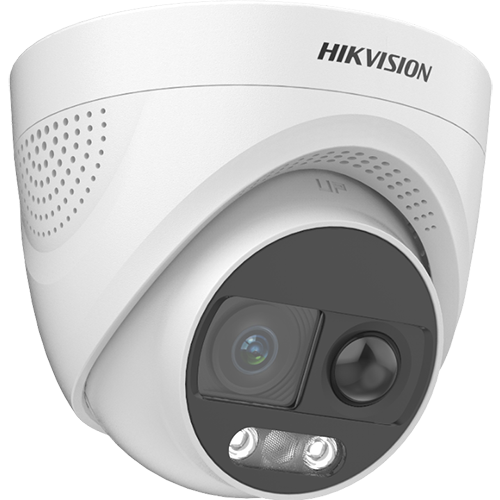 Camera Analog 4K cu PIR 11 m, ColorVu lentila 2.8mm, WL 20 m, Alarma Audio + Stroboscop - HIKVISION DS-2CE72UF3T-PIRXO-2.8mm