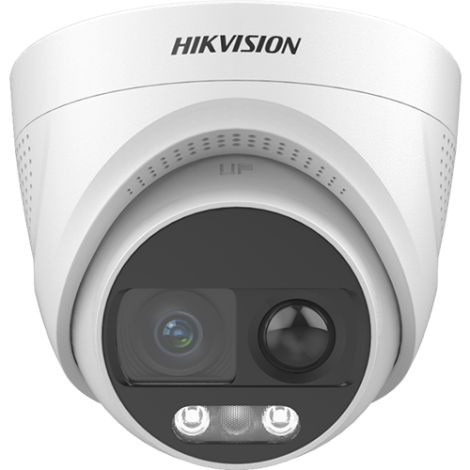 Camera Analog 4K cu PIR 11 m, ColorVu lentila 2.8mm, WL 20 m, Alarma Audio + Stroboscop - HIKVISION DS-2CE72UF3T-PIRXO-2.8mm - imagine 2