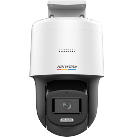 ColorVu - Camera miniPT, IP, 2MP, lentila 4.0mm, WL 30m, Audio, PoE, IP66  - HIKVISION DS-2DE2C200SCG-E(F1) - imagine 2