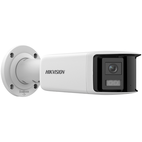 DarkFighter, AcuSense - Camera IP, 4MP, Panoramic view 180Â°, lentila 2.8mm, IR 40m, Audio, Alarma, PoE, IP67 - HIKVISION DS-2CD2T46G2P-ISU-SL-2.8mm
