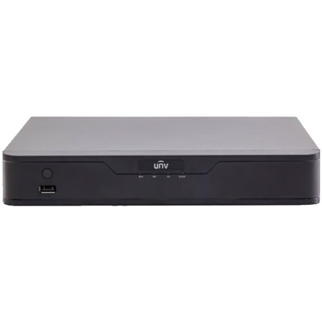 XVR seria Easy Hibrid, 16 canale AnalogHD 8MP + 8 canale IP 8MP, Audio over coaxial, Alarma, H.265 - UNV XVR302-16Q3