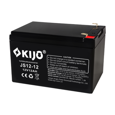 Acumulator AGM 12V, 12Ah, F2 - KIJO JS12-12