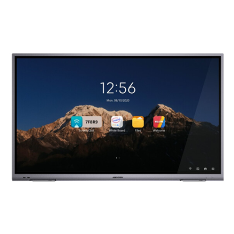 Display interactiv 86', 4K, Audio, touch screen, Android, HDMI, USB - HIKVISION DS-D5B86RB-C