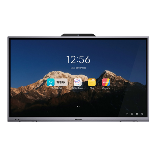 Display interactiv 86', 4K, touch screen, Camera 4K, Mic., Android, Bluetooth, Wi-Fi - HIKVISION DS-D5B86RB-D