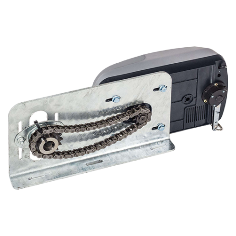Kit automatizare usa sectionala max. 15mp, motor 24V DC- MOTORLINE KVM25 - imagine 4