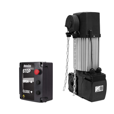 Kit automatizare usa sectionala max. 60mp, motor 400V AC- MOTORLINE KVM115