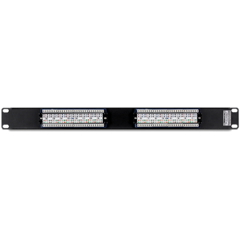 Patch Panel 16 porturi RJ45 UTP 19', Cat5/5e - TRENDnet TC-P16C5E - imagine 2