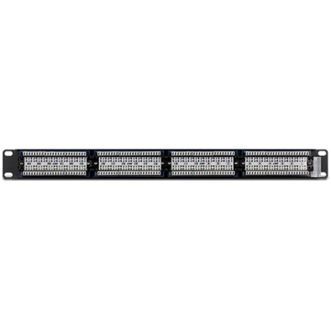 Patch Panel 24 porturi RJ45 UTP 19', Cat5/5e - TRENDnet TC-P24C5E - imagine 2